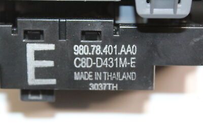 2009 MITSUBISHI COLT CZC LEFT SIDE FRONT WINDOW SWITCH 98078401