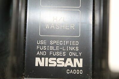 2006 NISSAN MURANO Z50 3.5 V6 ENGINE BAY FUSE RELAY BOX 24382CA010