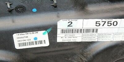 2009 DODGE JOURNEY LEFT SIDE FRONT WINDOW REGULATOR WITH MOTOR