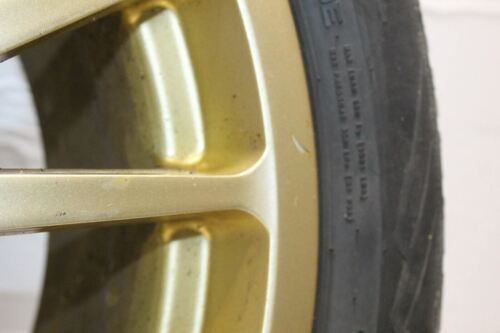 2009 SUBARU IMPREZA Alloy Wheel With Tyre 215 / 50 R17 4.6MM GOLD