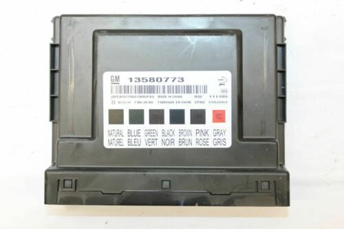 2013 CHEVROLET ORLANDO COMFORT MODULE 13580773