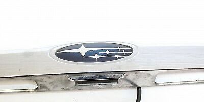 2009 SUBARU IMPREZA TAILGATE GRAB HANDLE TRIM WITH TAILGATE RELEASE CHROME
