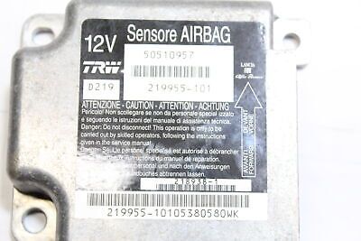 2008 ALFA ROMEO 159 AIRBAG CONTROL MODULE SENSOR ECU 50510957