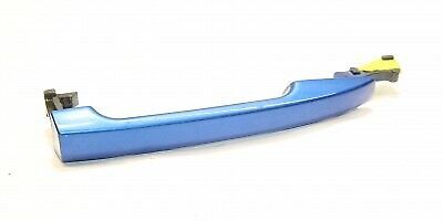 2009 SUBARU IMPREZA LEFT SIDE FRONT EXTERIOR DOOR HANDLE 02C BLUE PEARL