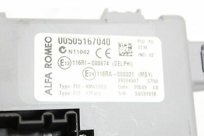 2010 ALFA ROMEO MITO 1.4 TB PETROL FUSE BOX 00505167040