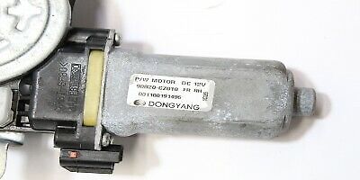 2013 SSANGYONG KORANDO RIGHT SIDE FRONT WINDOW REGULATOR WITH MOTOR 98820-CZ010