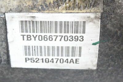 2008 DODGE NITRO 2.8 CRD 6 SPEED MANUAL GEARBOX P52104704AE A1632603700