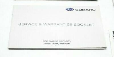 FITS SUBARU FORESTER OWNERS HADBOOK PACK WITH WALLET (2012)