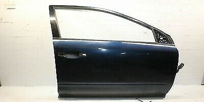 2006 NISSAN MURANO Z50 RIGHT SIDE FRONT DOOR BW9 DARK BLUE METALLIC