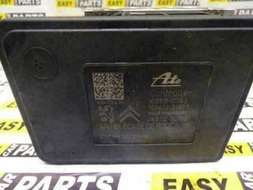 2013 CITROEN DS3 1.6 HDI ABS PUMP 9806891780