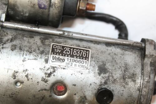 2012 VAUXHALL ANTARA 2.2L STARTER MOTOR
